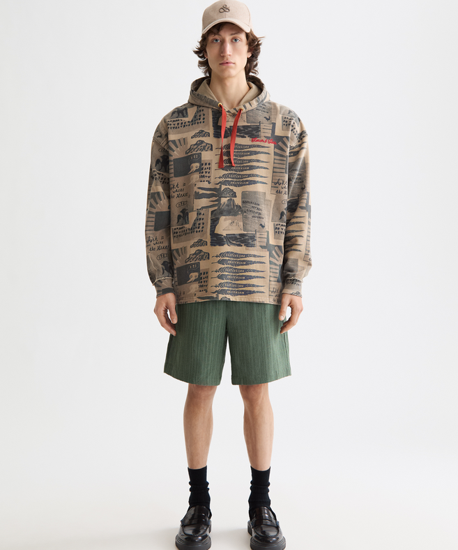 סקוץ' אנד סודה - קפוצ'ון עם הדפס 181706 260