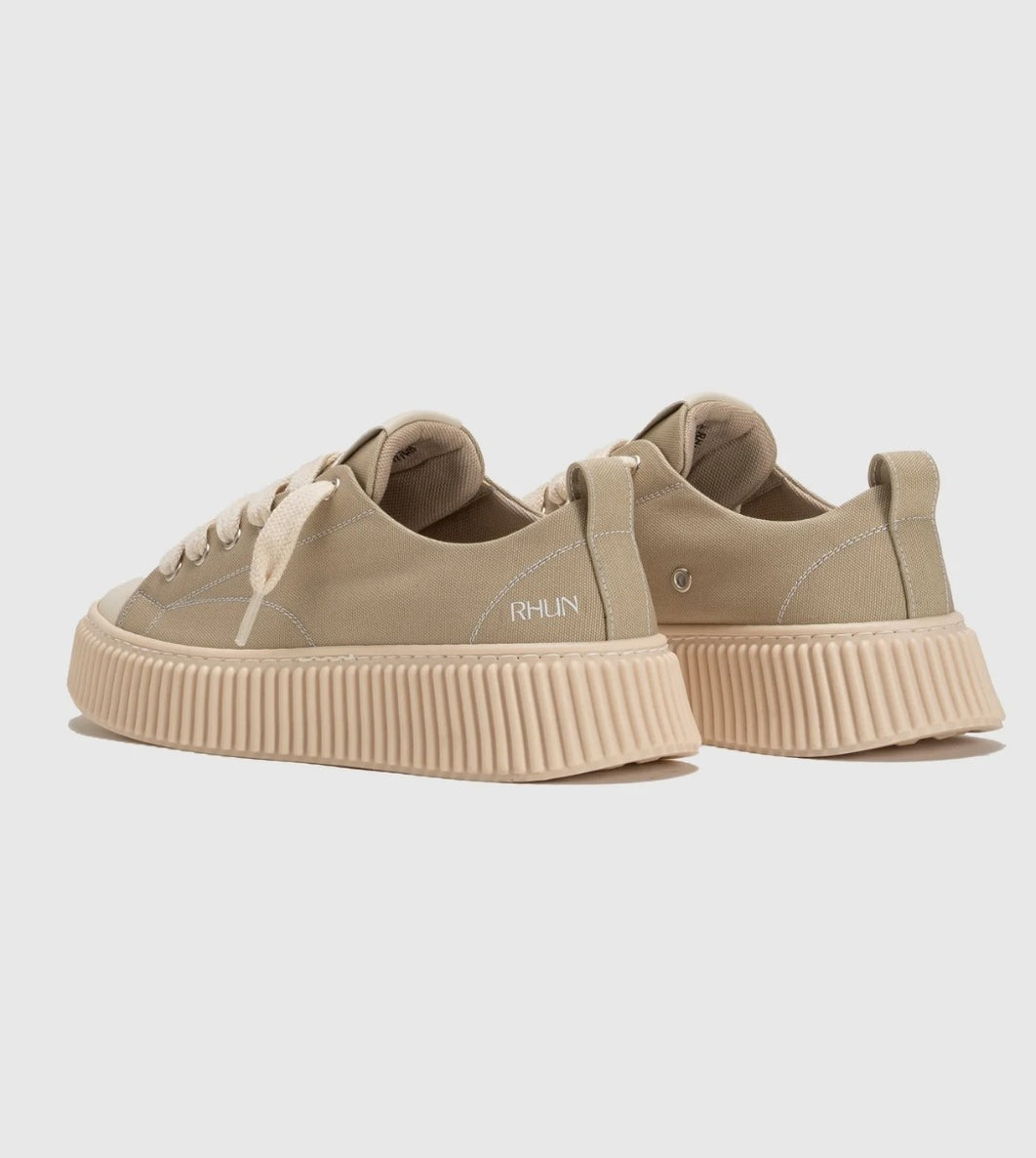 RHUN - סניקרס Treble 2020 Beige Canvas