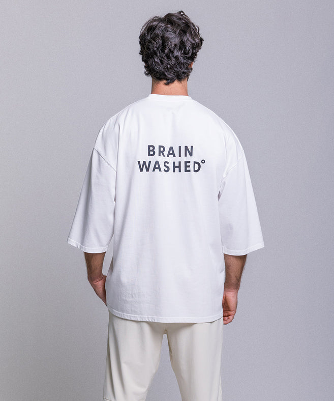 THIRTY DEGREES חולצה טי 3/4 TEE BRAIN WASHED 04