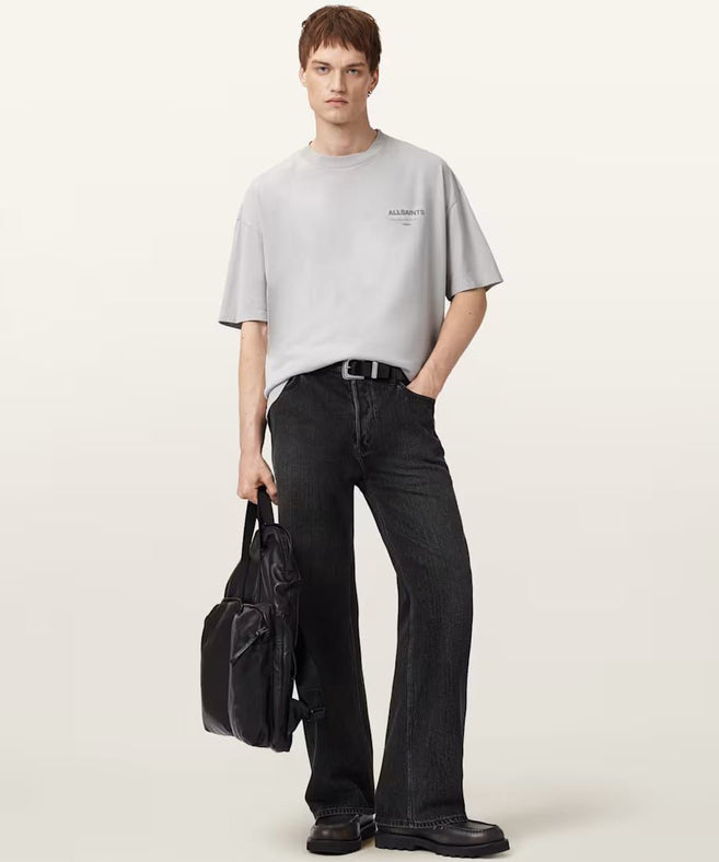 אולסיינטס - אוברסייז שרוול קצר M006PD CARBON GREY