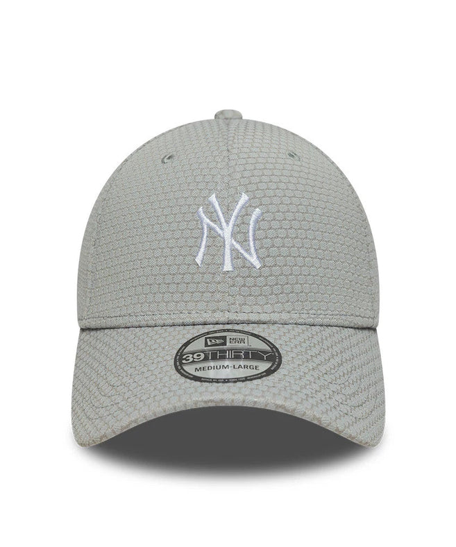 NEW ERA - New York Yankees MLB Stretch Mesh Grey 39THIRTY Stretch Fit Cap
