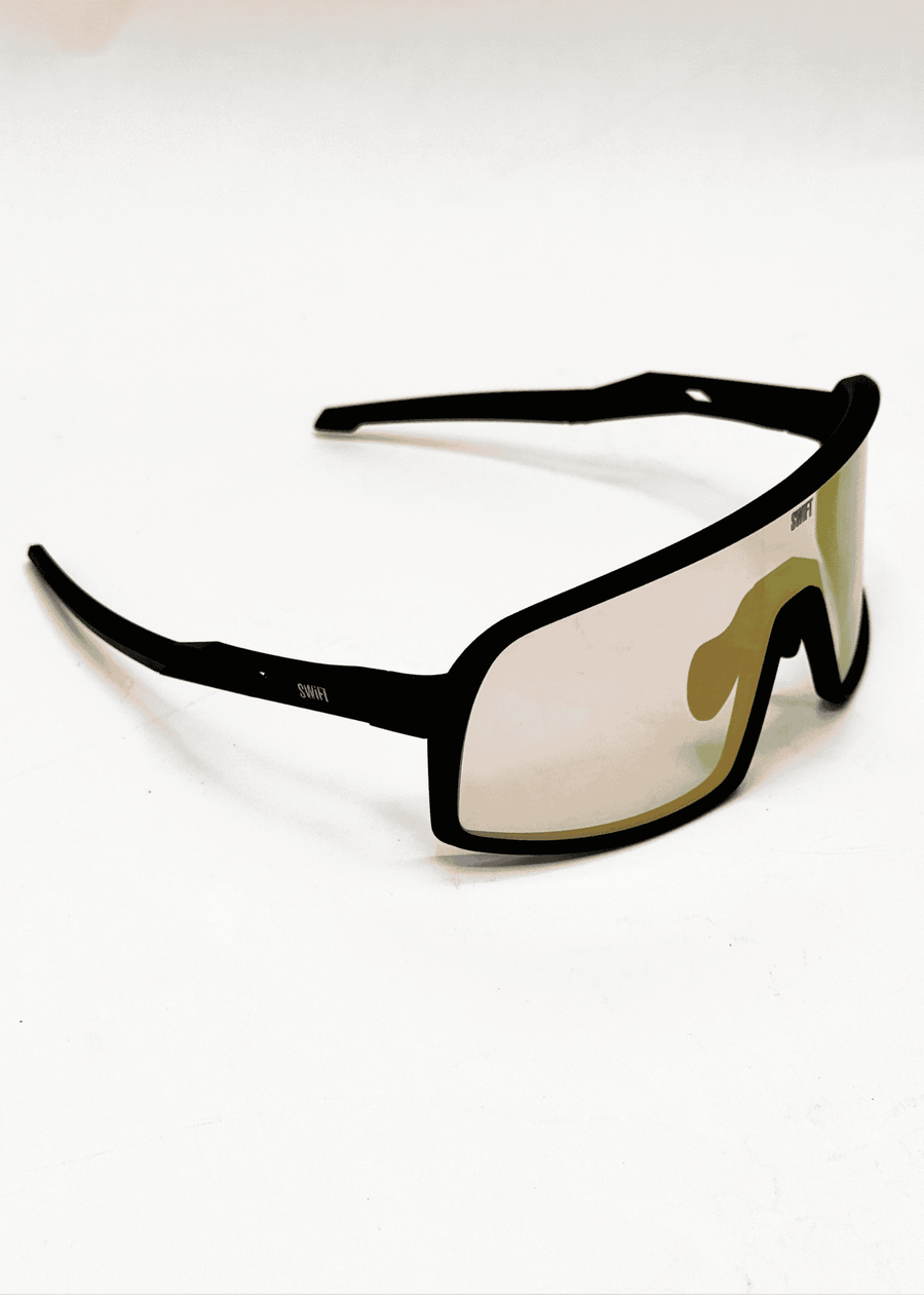 SWIFT - משקפיים BLAZE
Black-Photochoric Pink עדשה מתכהה