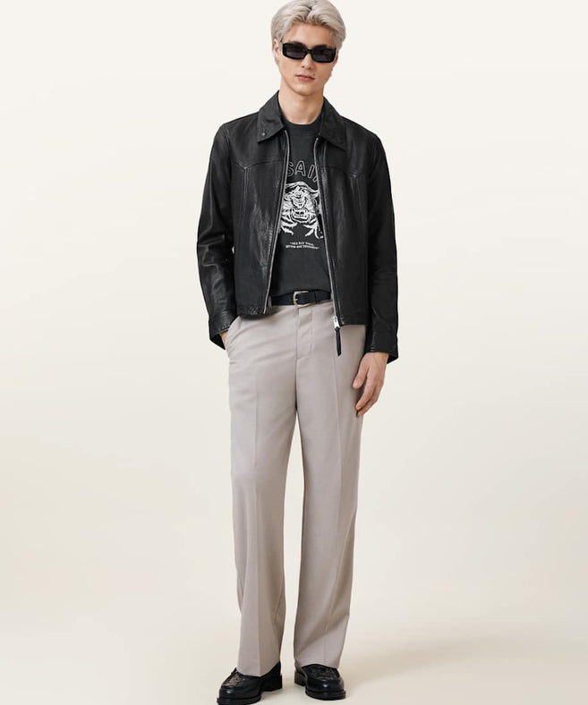 אולסיינטס - אוברסייז שרוול קצר M060PC Washed Black