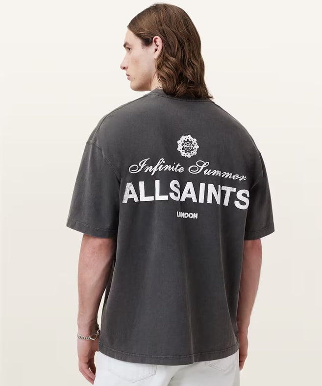 אולסיינטס - אוברסייז שרוול קצר M051PC Washed Black