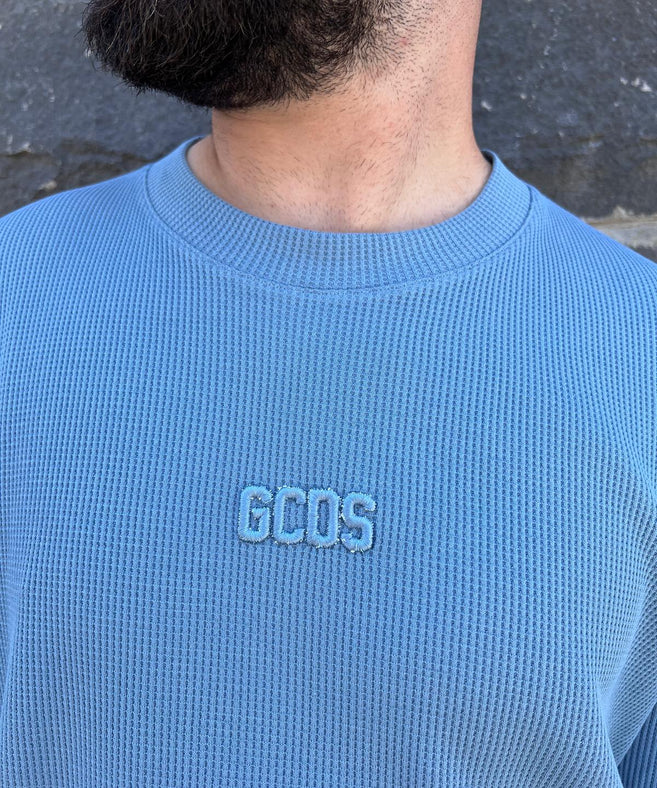 GCDS - חליפה וופל אוברסייז 100% כותנה GC251MS02