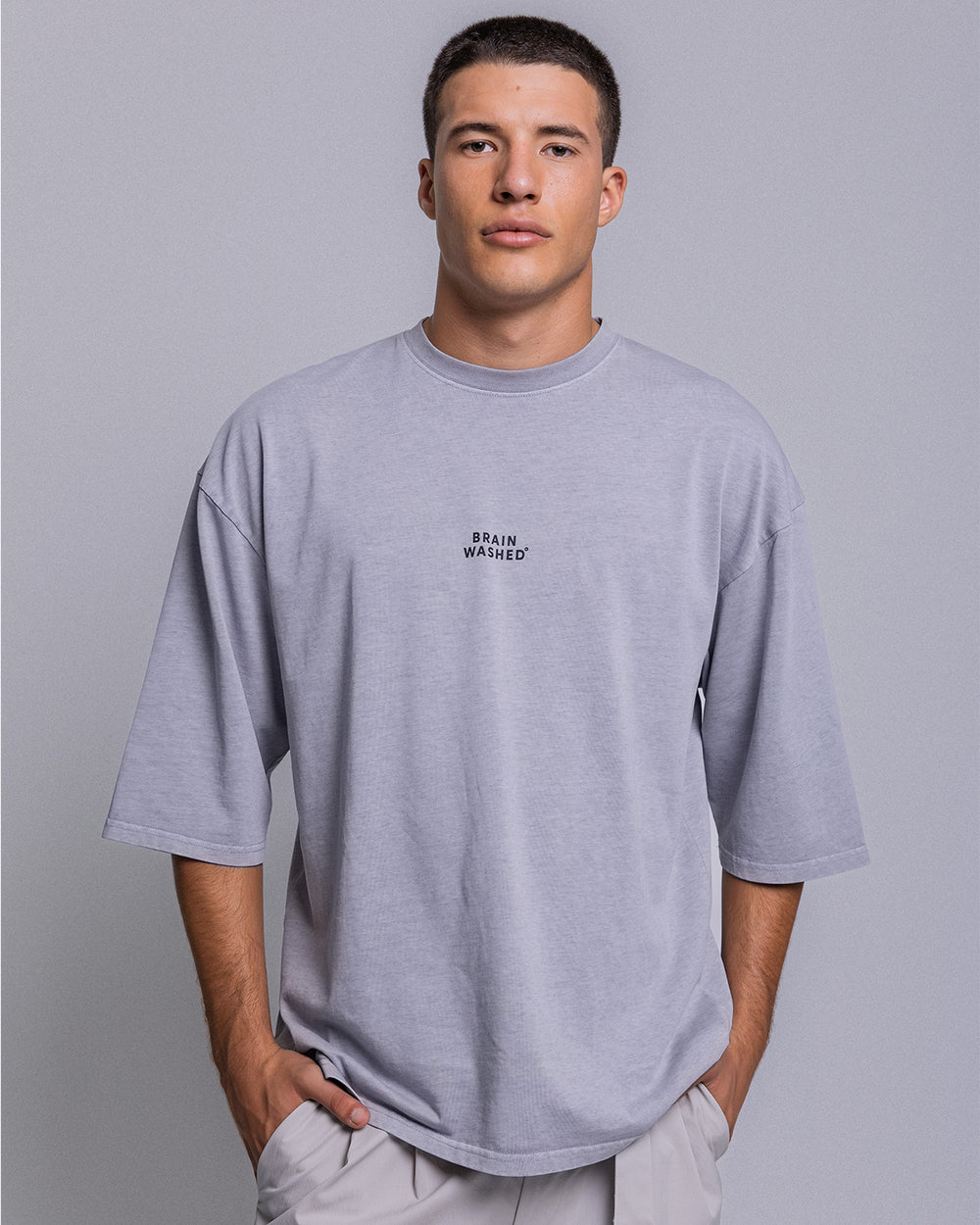 THIRTY DEGREES חולצה טי 3/4 TEE BRAIN WASHED 04
