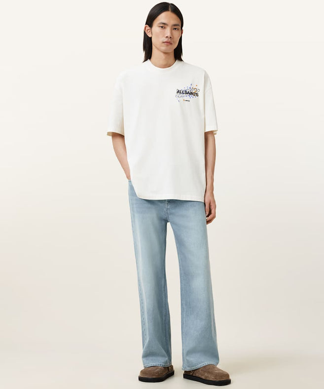 אולסיינטס - אוברסייז שרוול קצר M063PC Chalk White