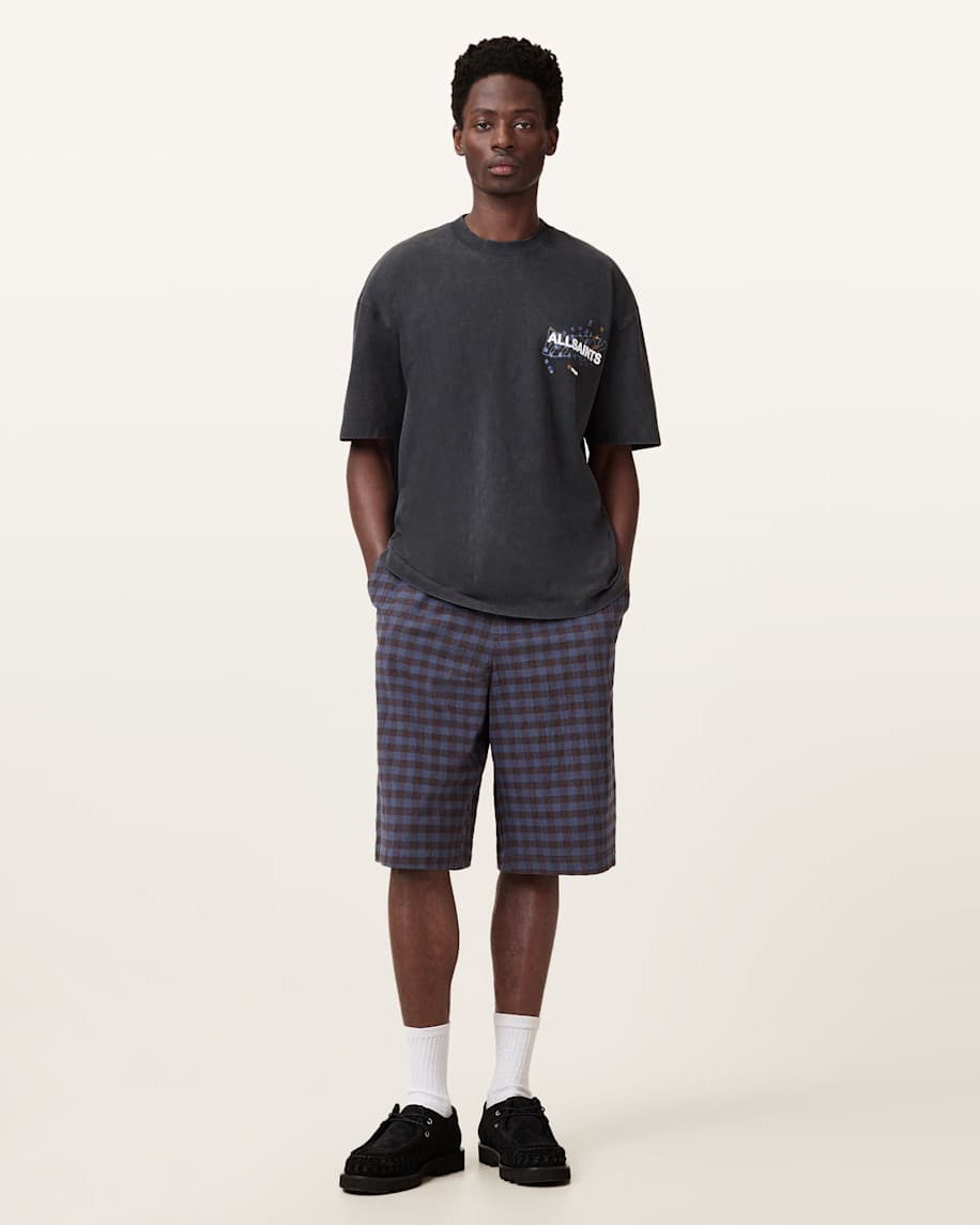 אולסיינטס - אוברסייז שרוול קצר M063PC Washed Black