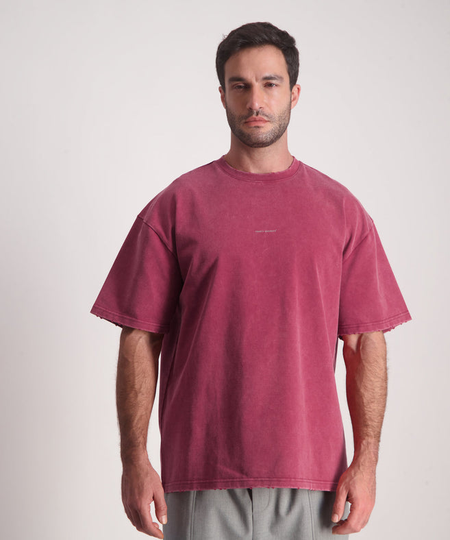 THIRTY DEGREES - 30FW26-6 טי אוברסייז Basketball 05 Tee New