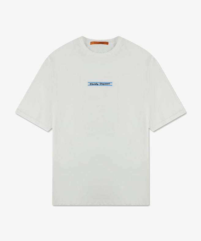THIRTY DEGREES - 30FW26-23 טי אוברסייז Hand Of God Tee