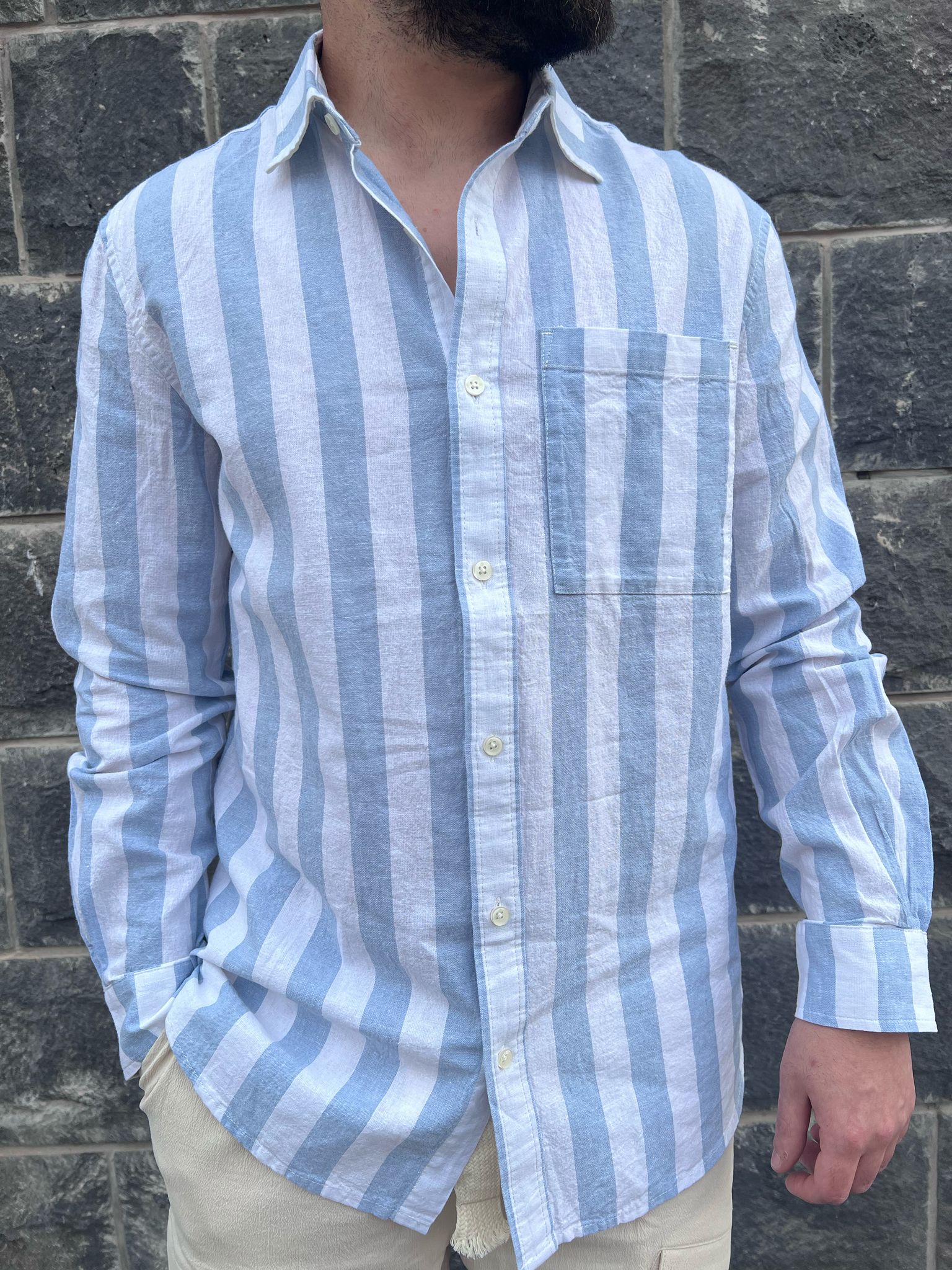 סקוץ' אנד סודה - מכופתרת פסים 180131 420 SU25