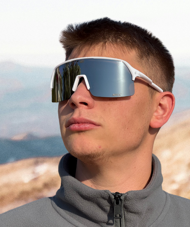 SWIFT - משקפיים EDGE SG-112 White-Silver