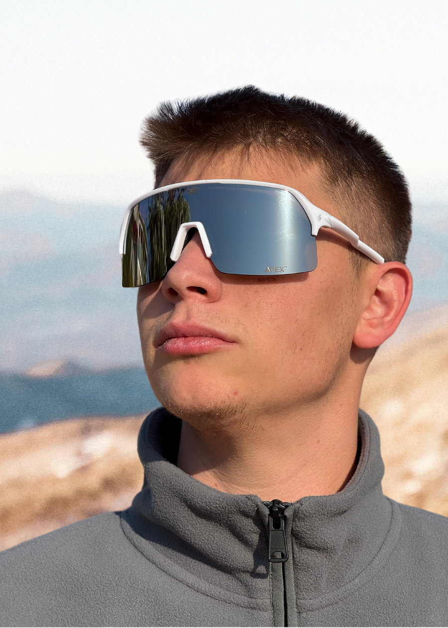 SWIFT - משקפיים EDGE SG-112 White-Silver