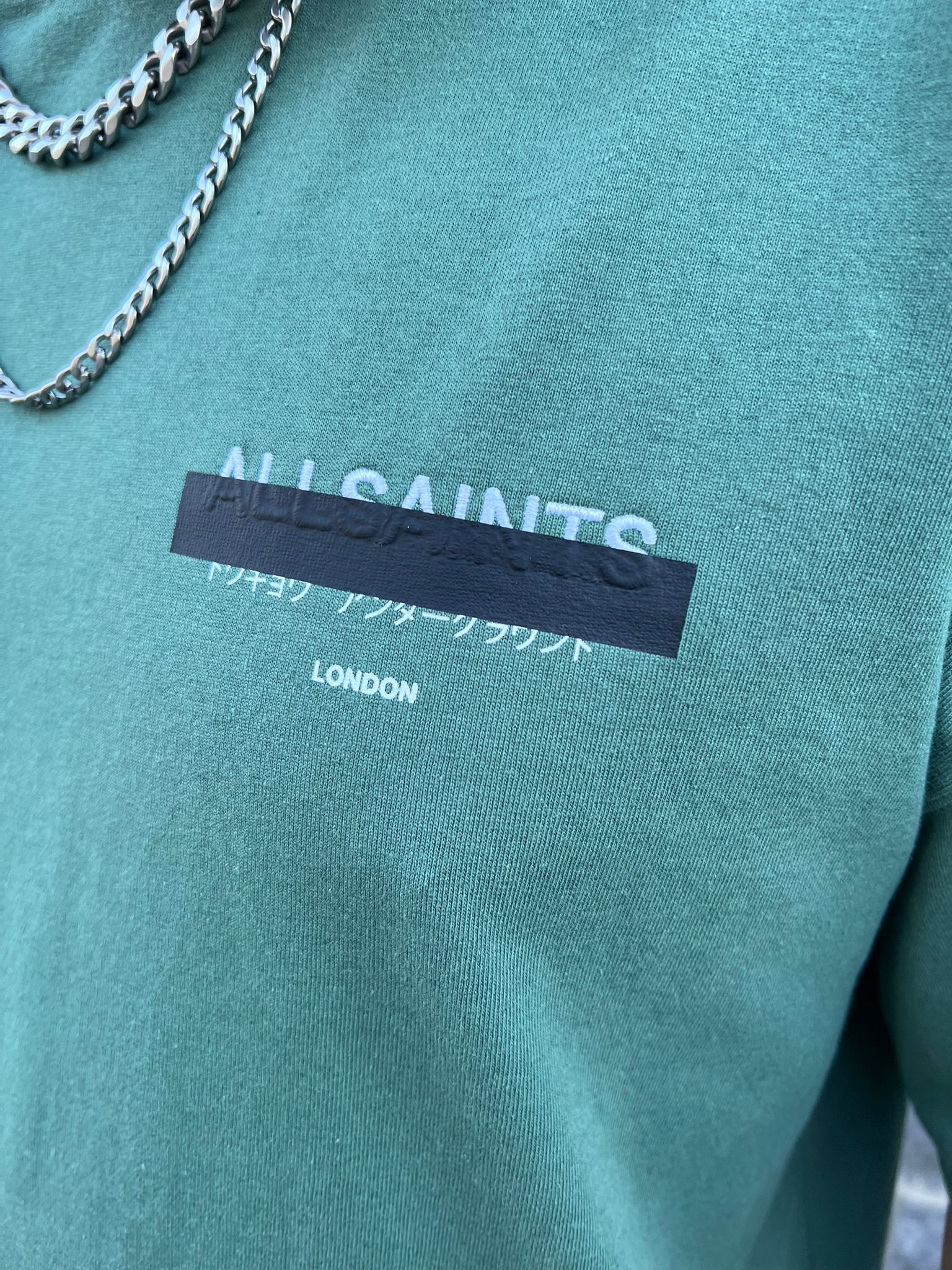 אולסיינטס - אוברסייז שרוול קצר Milo Green M002PC