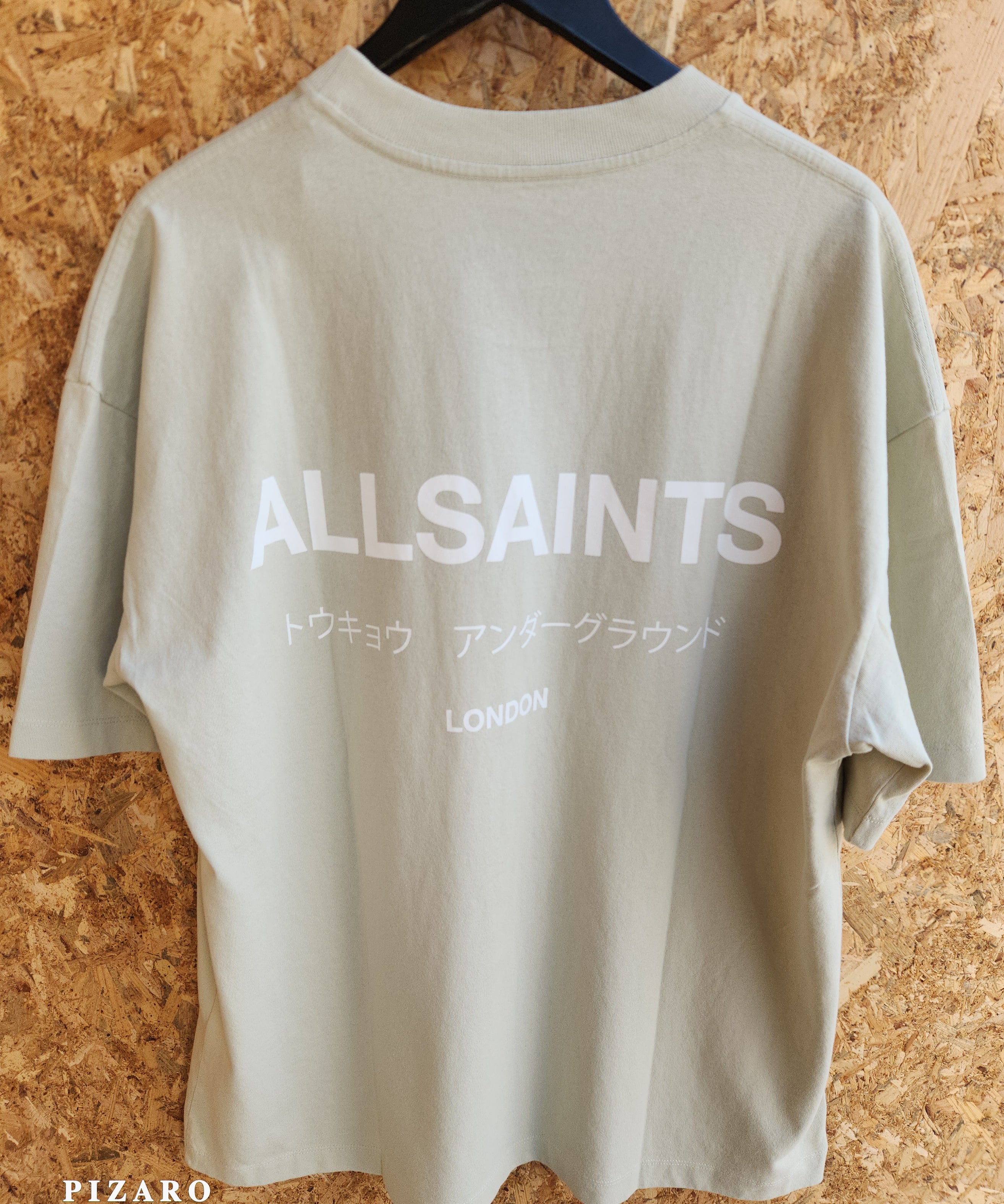 אולסיינטס - אוברסייז שרוול קצר M071PB Slate Green