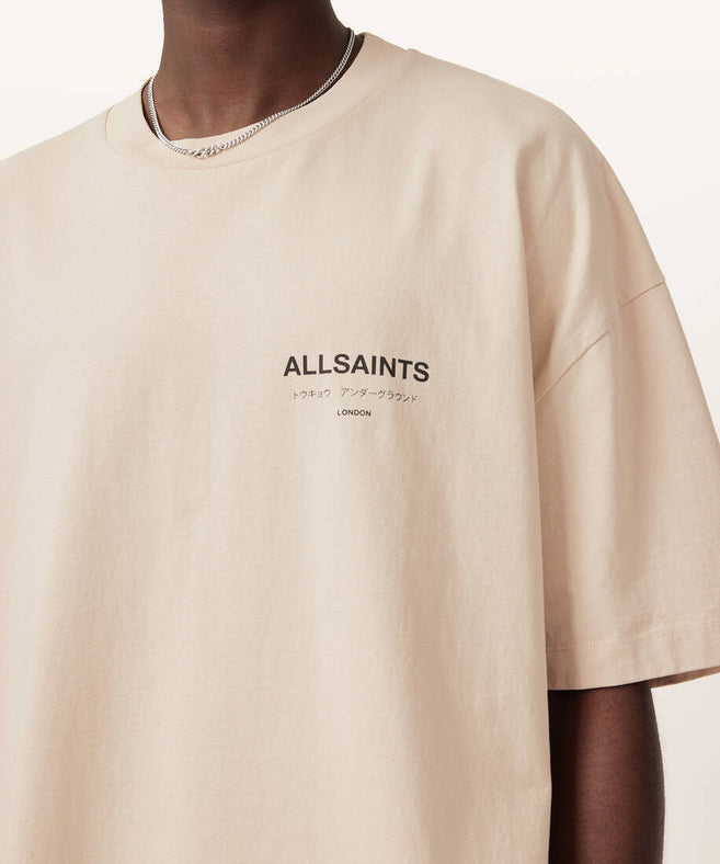 אולסיינטס - אוברסייז שרוול קצר M071P Dusty Light Brown