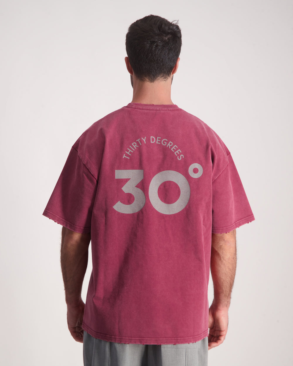 THIRTY DEGREES - 30FW26-6 טי אוברסייז Basketball 05 Tee New