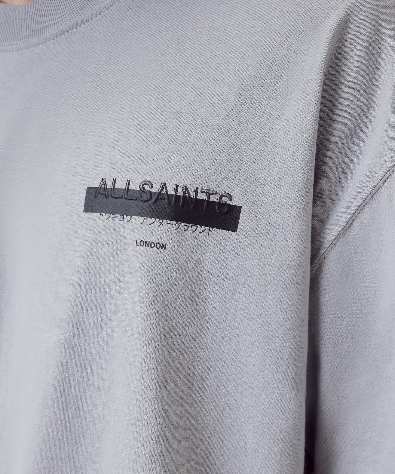 אולסיינטס - אוברסייז שרוול קצר M002PC HALFPIPE GREY