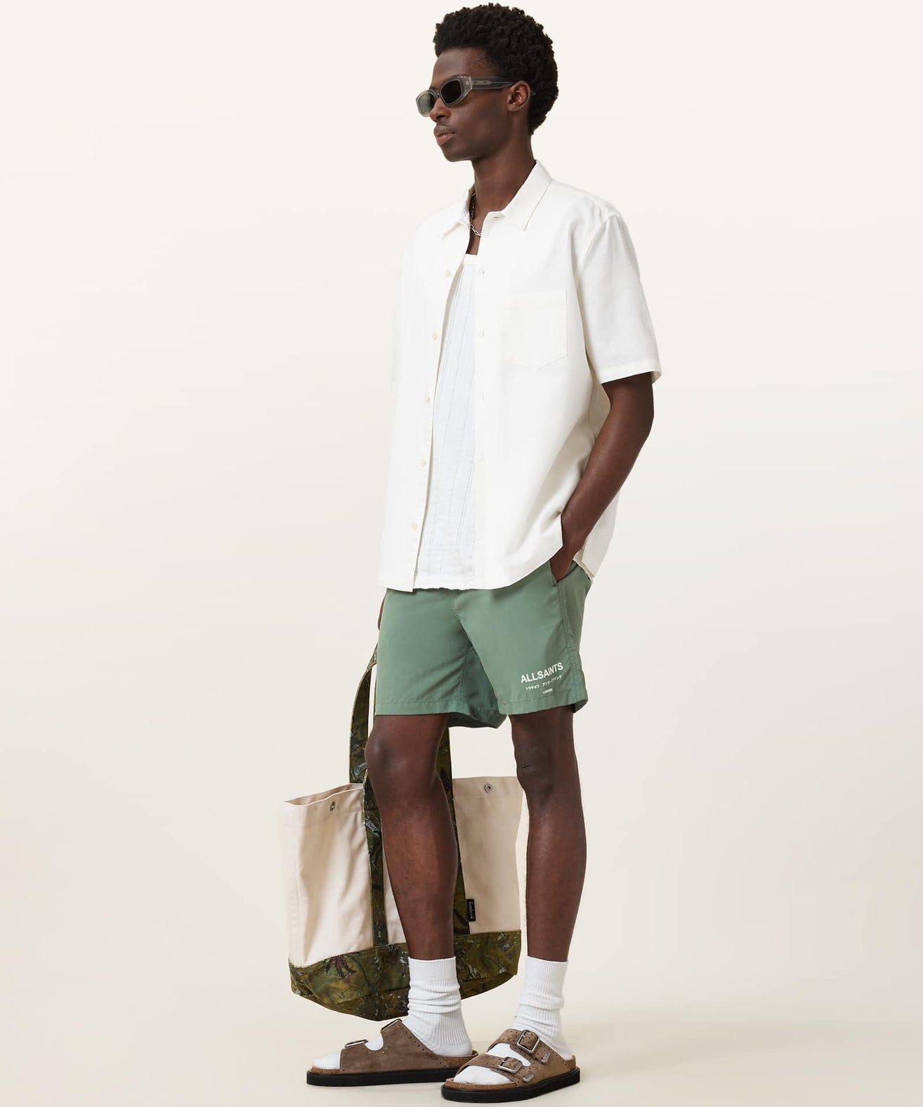 אולסיינטס - בגד ים M012W Island Green