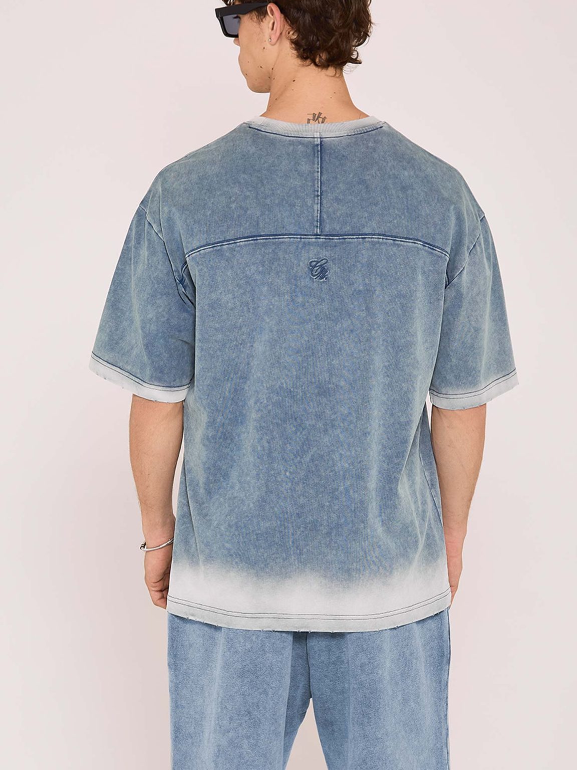 קרייזר - טי שירט באפקט דהוי אוברסייז Wash Tee27-102
