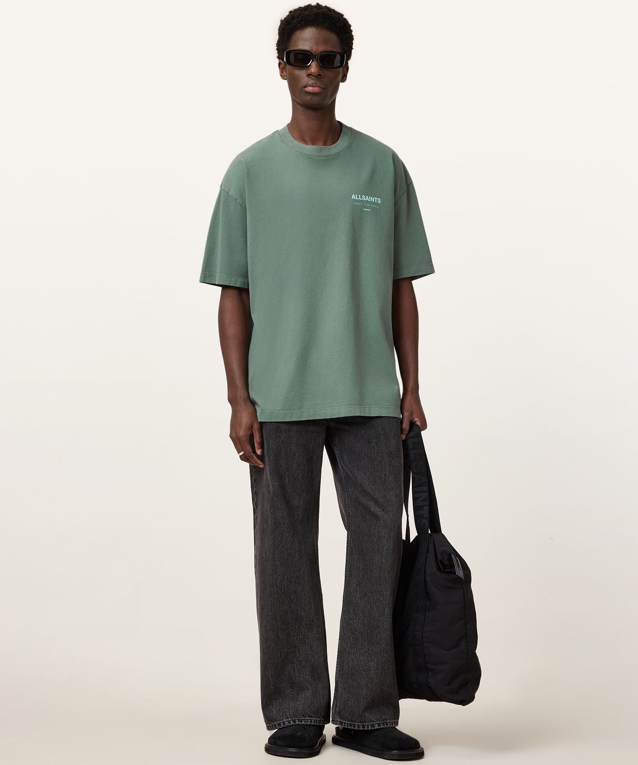 אולסיינטס - אוברסייז שרוול קצר M071PB Smokey Green