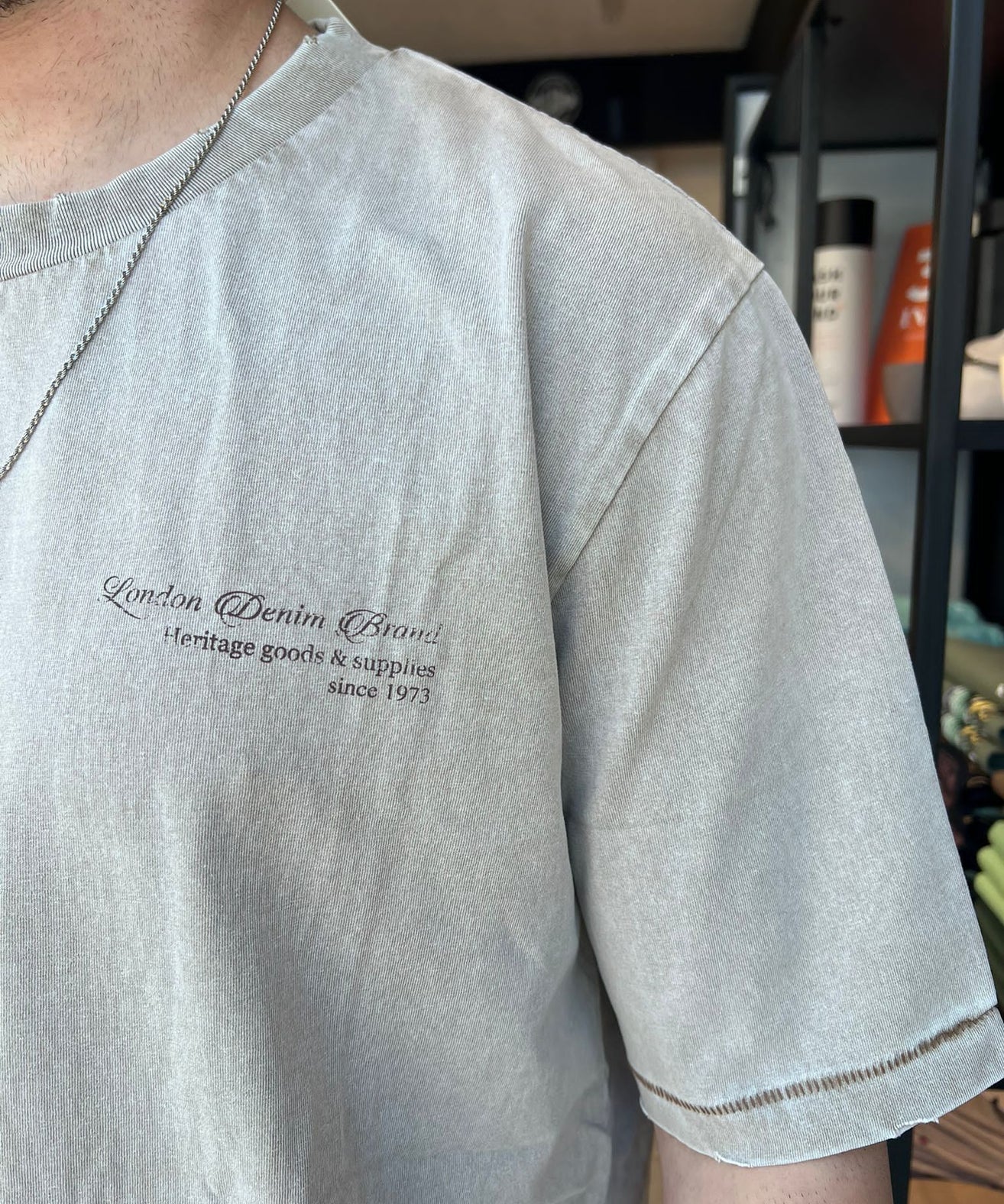 פפה ג’ינס – חולצה טי PUMARI 509976 857 BEIGE CARAMEL