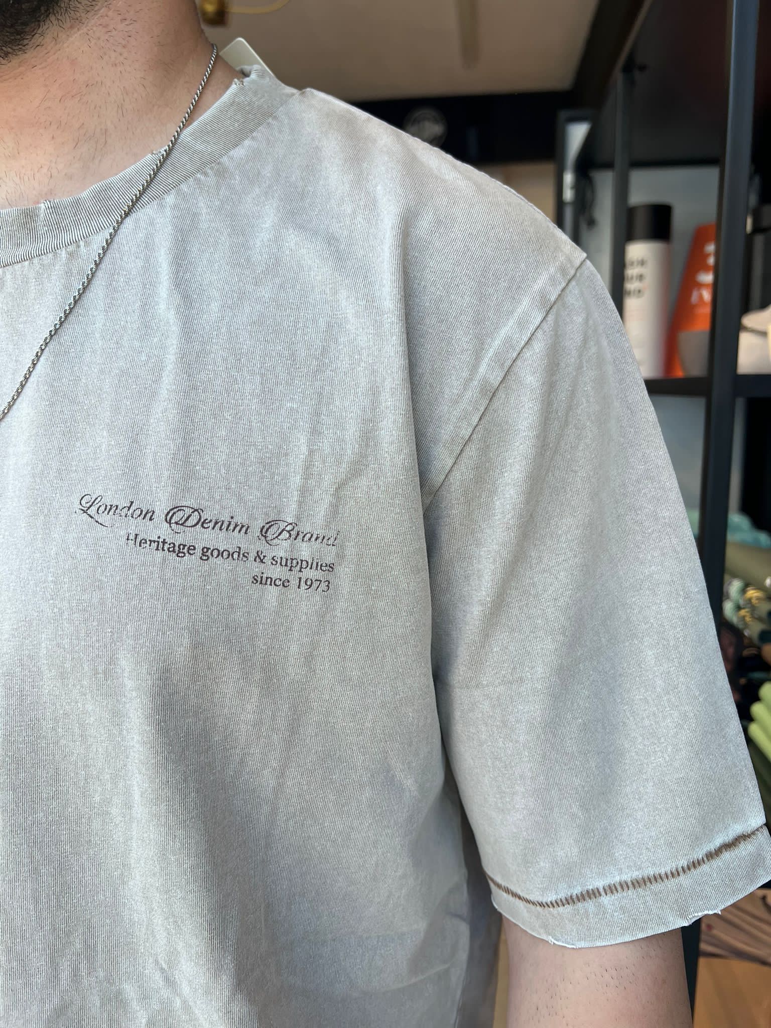 פפה ג’ינס – חולצה טי PUMARI 509976 857 BEIGE CARAMEL