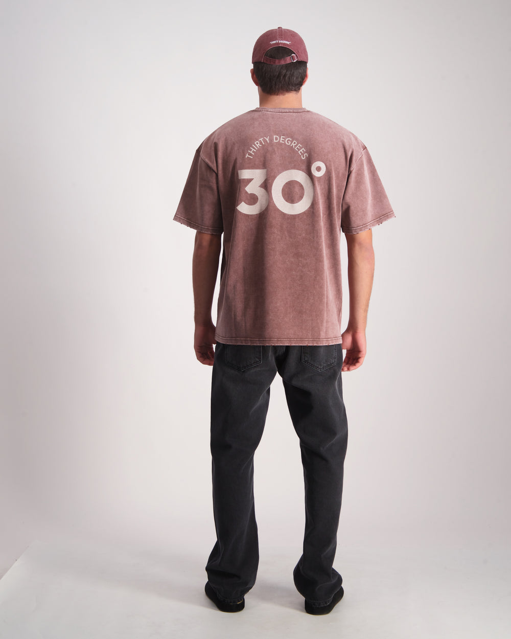 THIRTY DEGREES - 30FW26-6 טי אוברסייז Basketball 05 Tee New