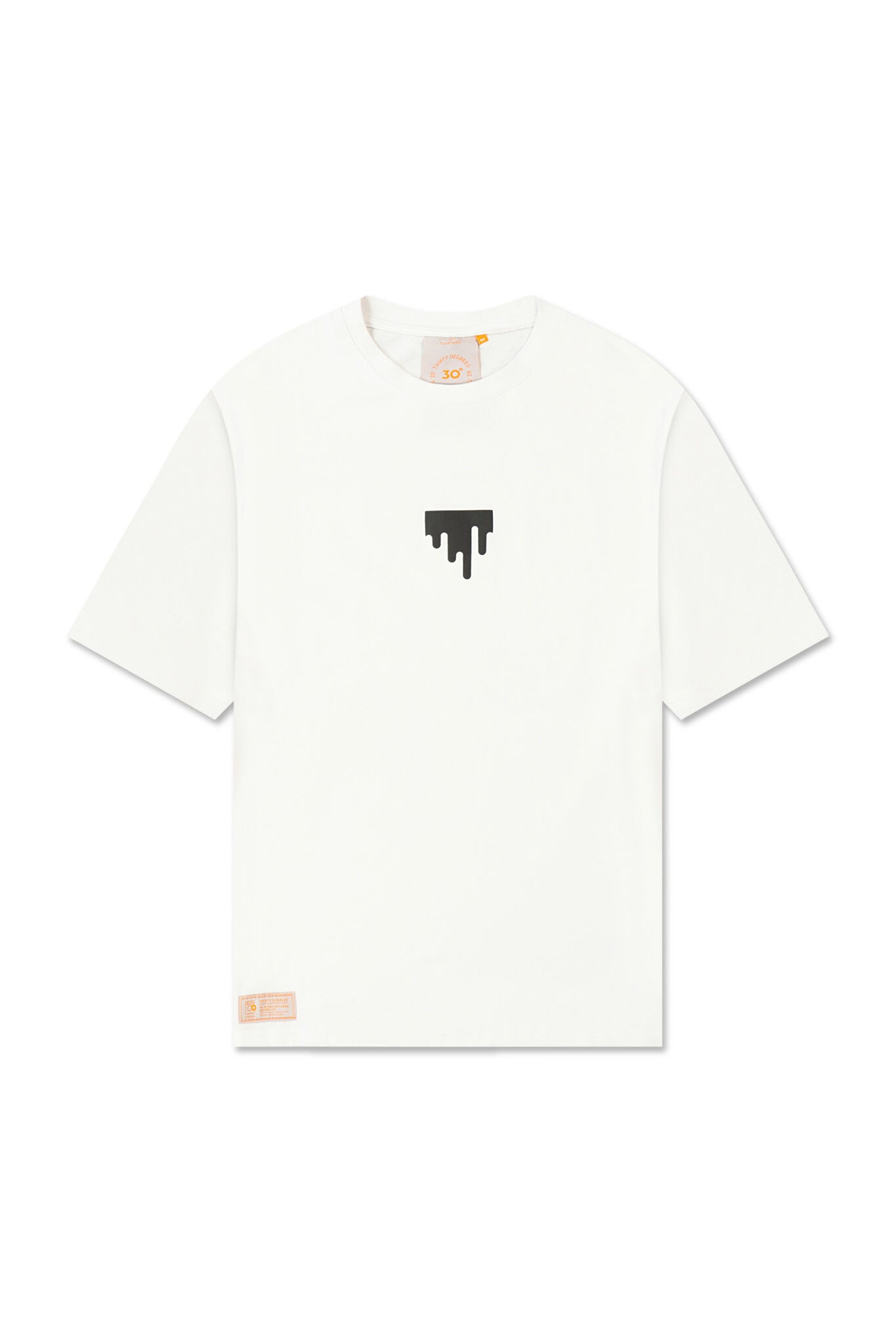 THIRTY DEGREES - חולצה טי אוברסייז FILTY BASTARAD FBWB01 000C