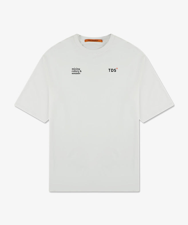 THIRTY DEGREES - 30FW26-22  3/4 טי אוברסייז Clean Soun Tee New