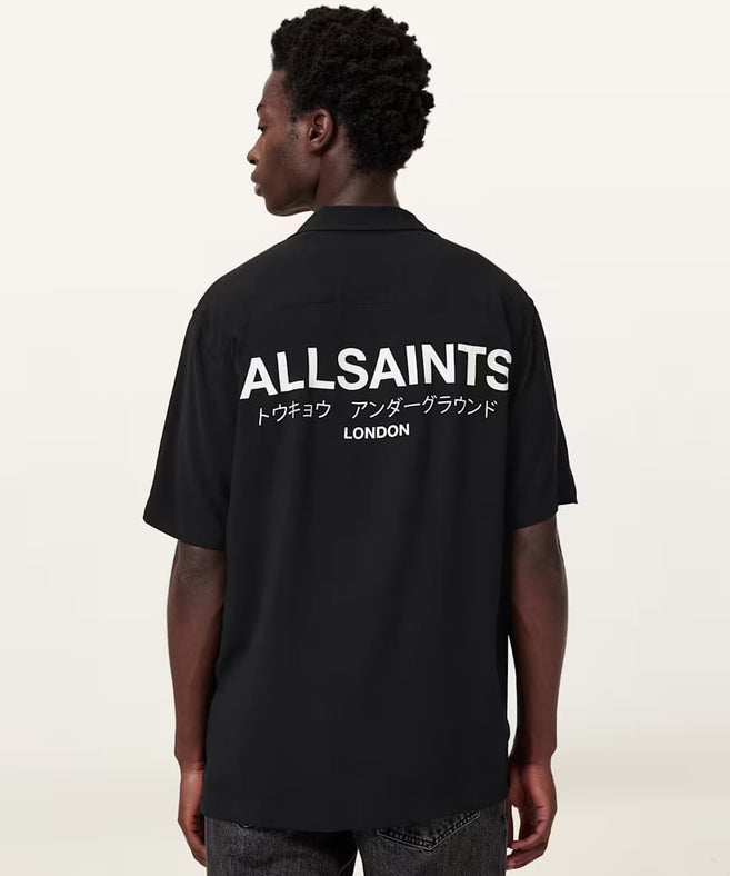 אולסיינטס - מכופתרת M158SB Jet Black/Ecru