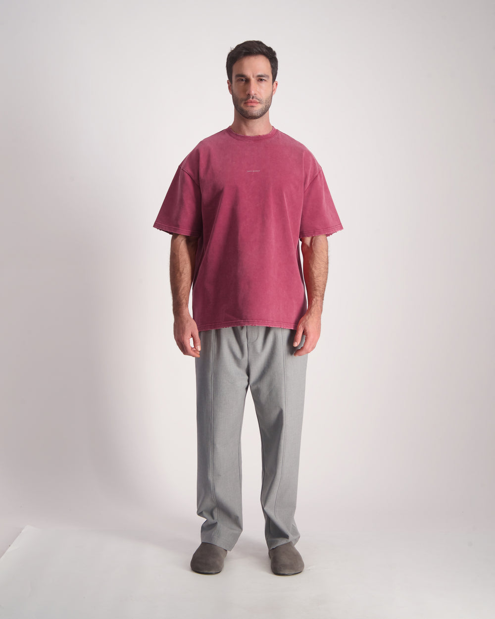 THIRTY DEGREES - 30FW26-6 טי אוברסייז Basketball 05 Tee New