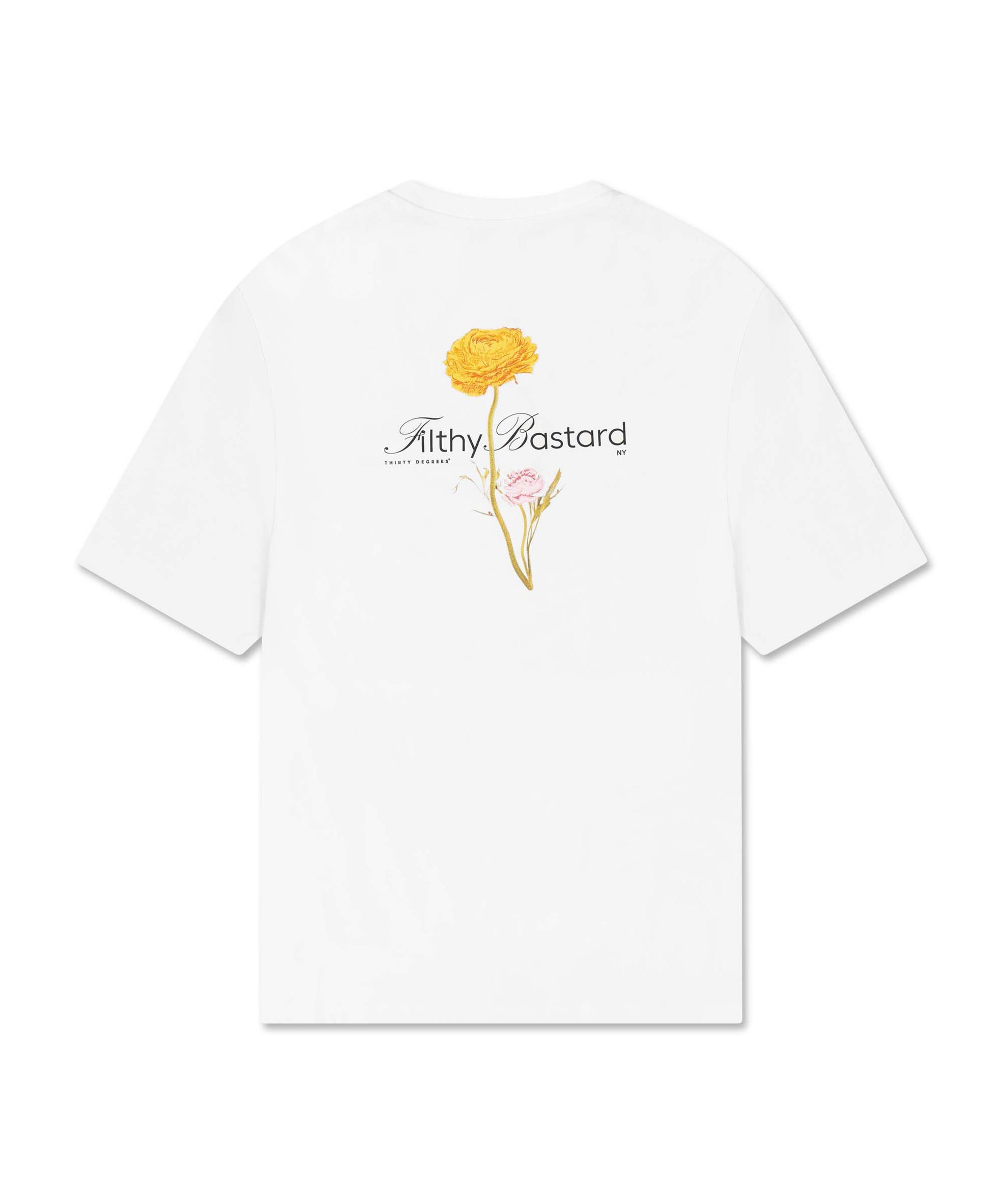 THIRTY DEGREES חולצה טי FLOWER FILTHY 30SS26-13
