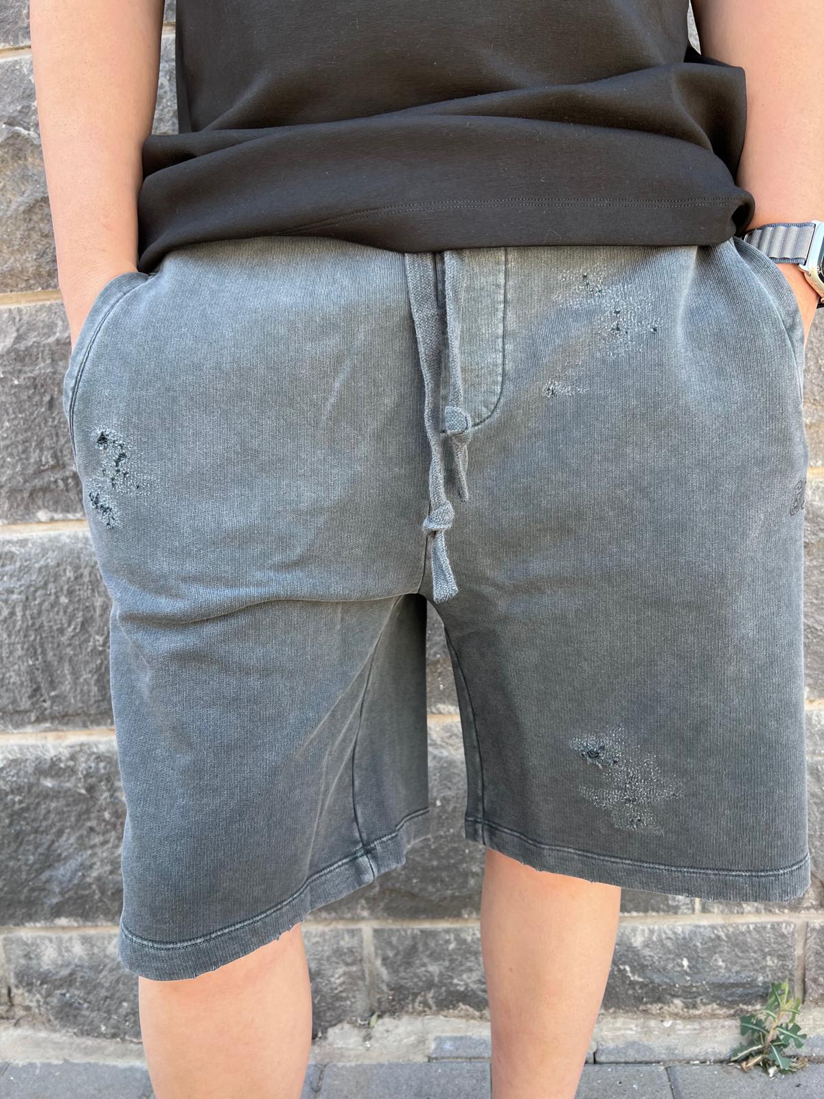 GCDS - ברמודה Loose Cotton 100% GC251MB3b 019