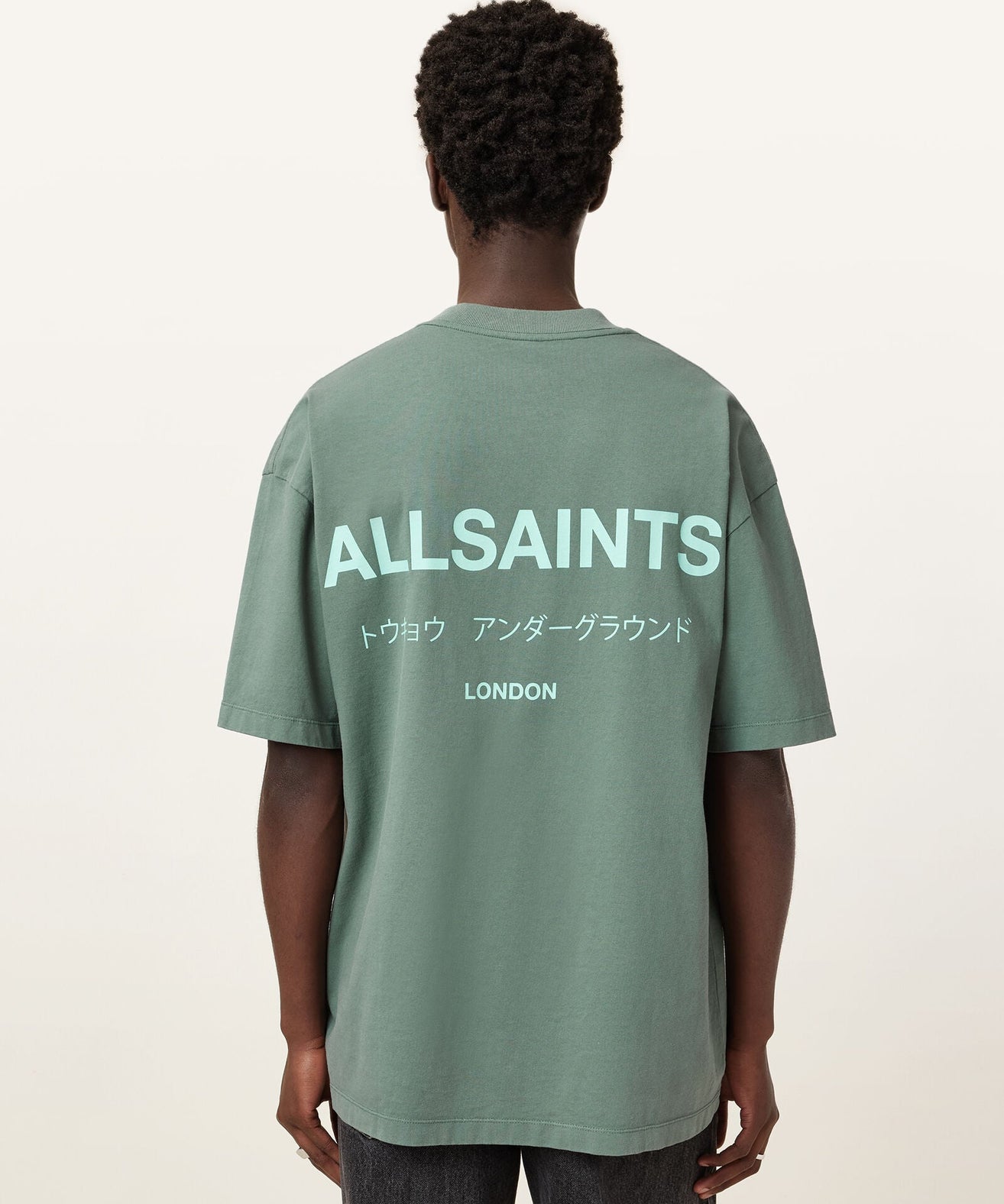 אולסיינטס - אוברסייז שרוול קצר M071PB Smokey Green