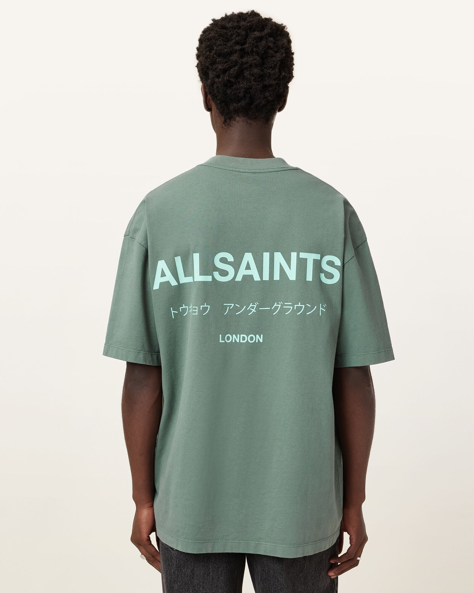 אולסיינטס - אוברסייז שרוול קצר M071PB Smokey Green