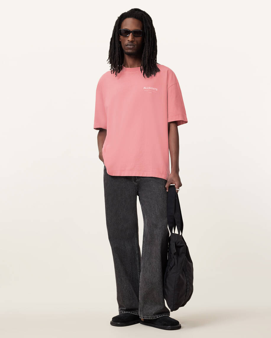 אולסיינטס - אוברסייז שרוול קצר M071PB Amara Pink