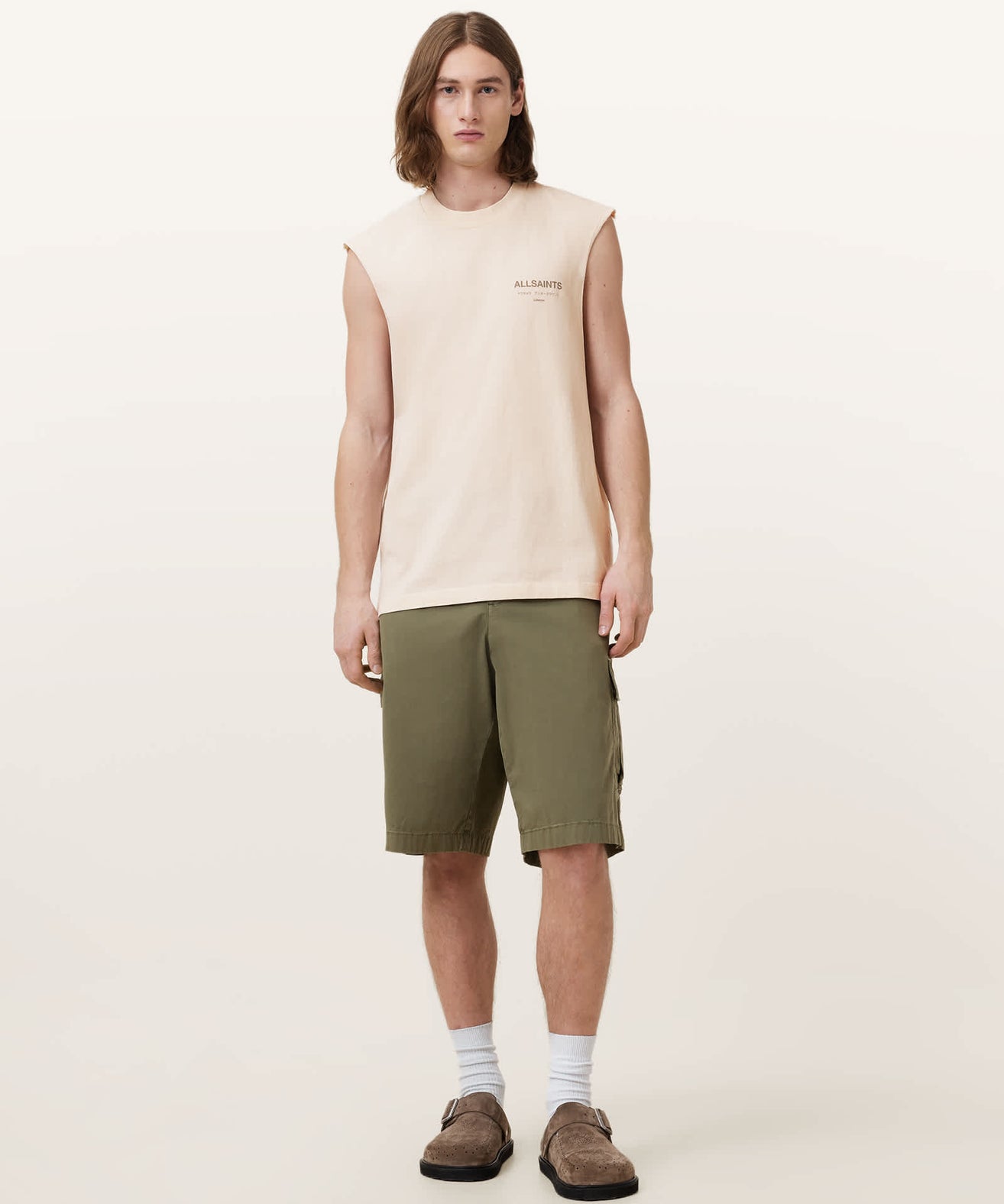 אולסיינטס -  גופיה M038PC Sandy White Underground