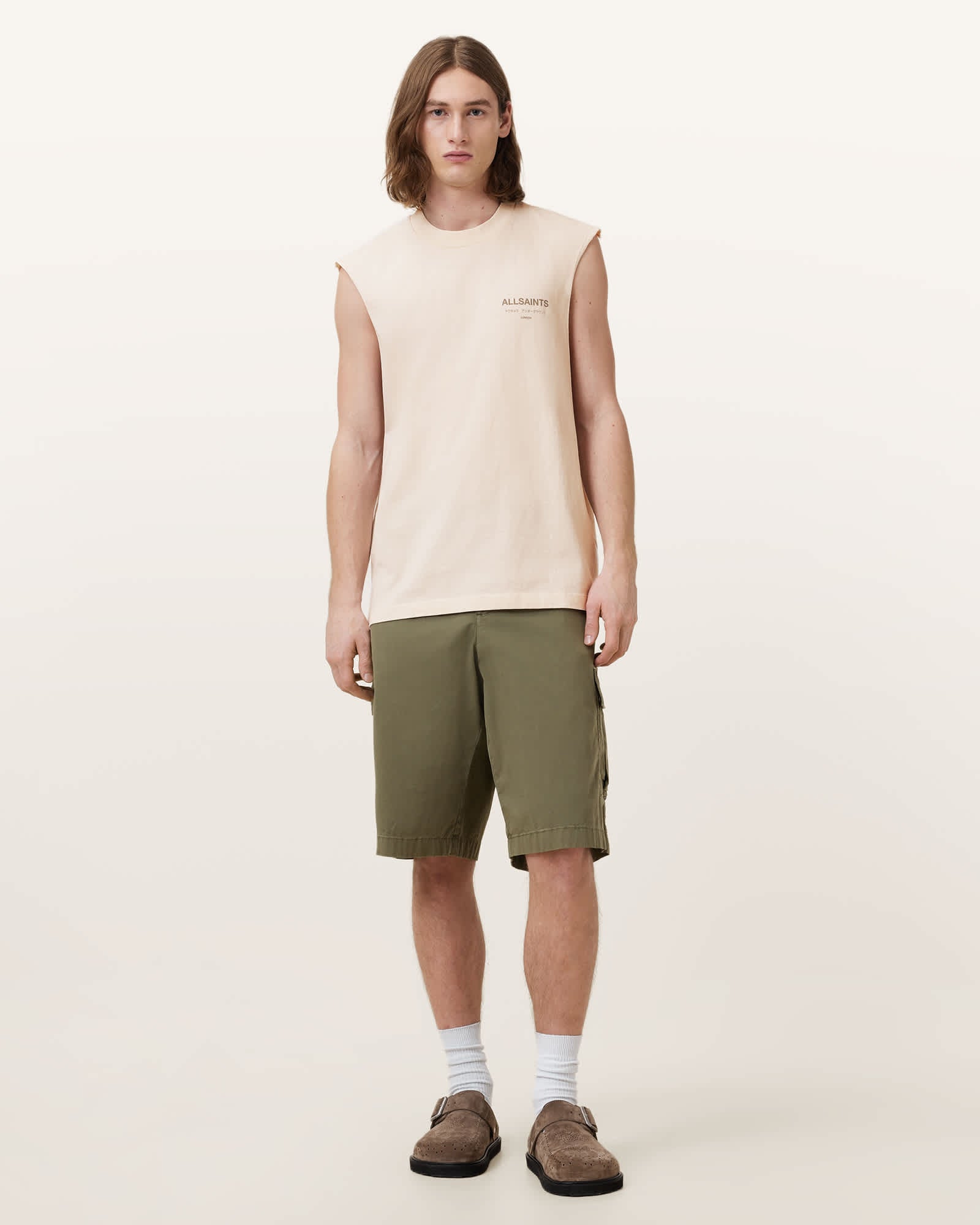 אולסיינטס -  גופיה M038PC Sandy White Underground