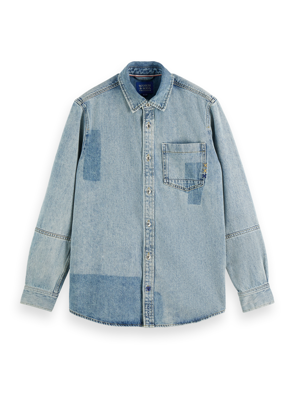 סקוץ' אנד סודה - מכופתרת ג'ינס 180861-420 FA25