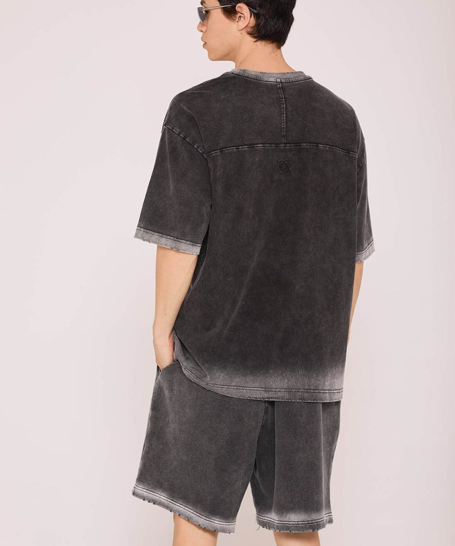 קרייזר - טי שירט באפקט דהוי אוברסייז Wash Tee27-102