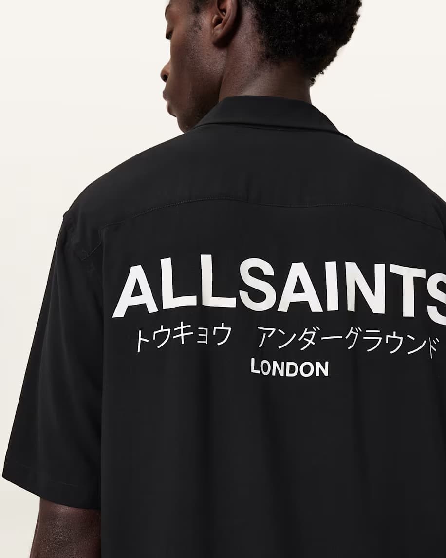 אולסיינטס - מכופתרת M158SB Jet Black/Ecru