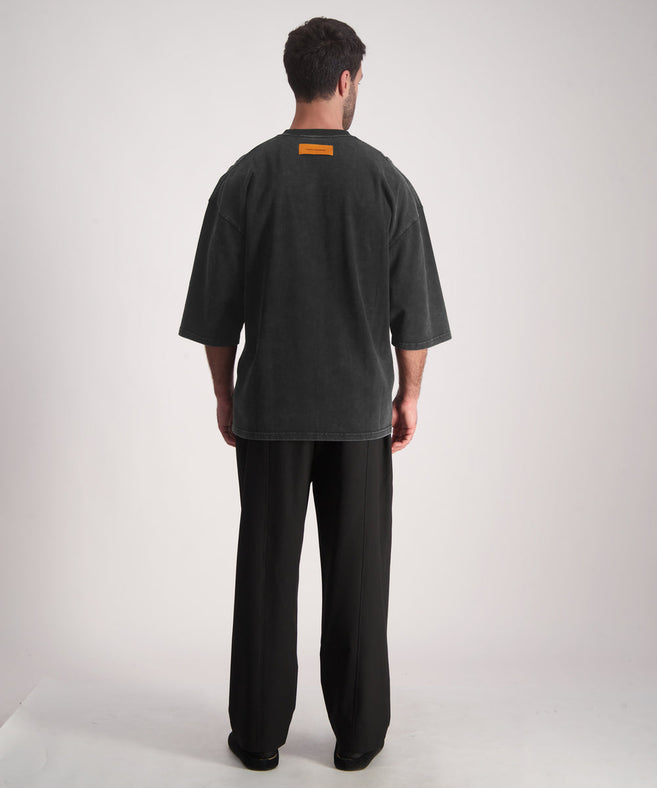THIRTY DEGREES - 30FW26-10  3/4 טי אוברסייז Mugzam 05 Tee New
