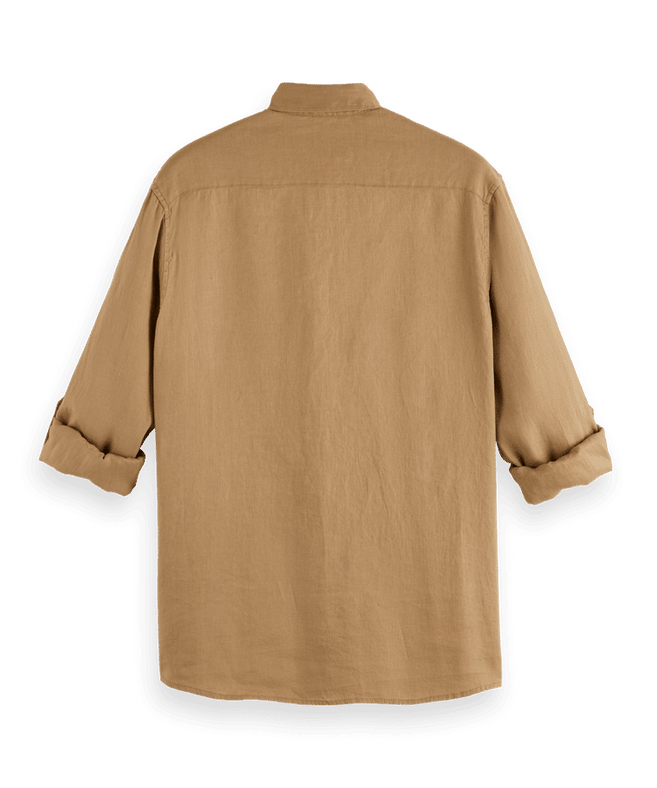 סקוץ' אנד סודה - מכופתרת פשתן שרוול ארוך
בצבע חום 179865 230 SP25