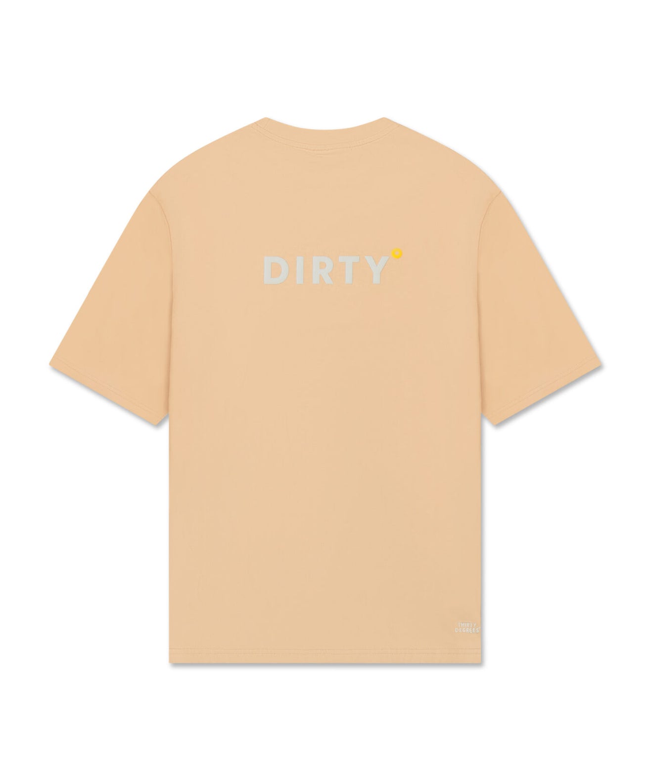 THIRTY DEGREES - חולצה טי אוברסייז CLEAN&DIRTY CDBG01 1012