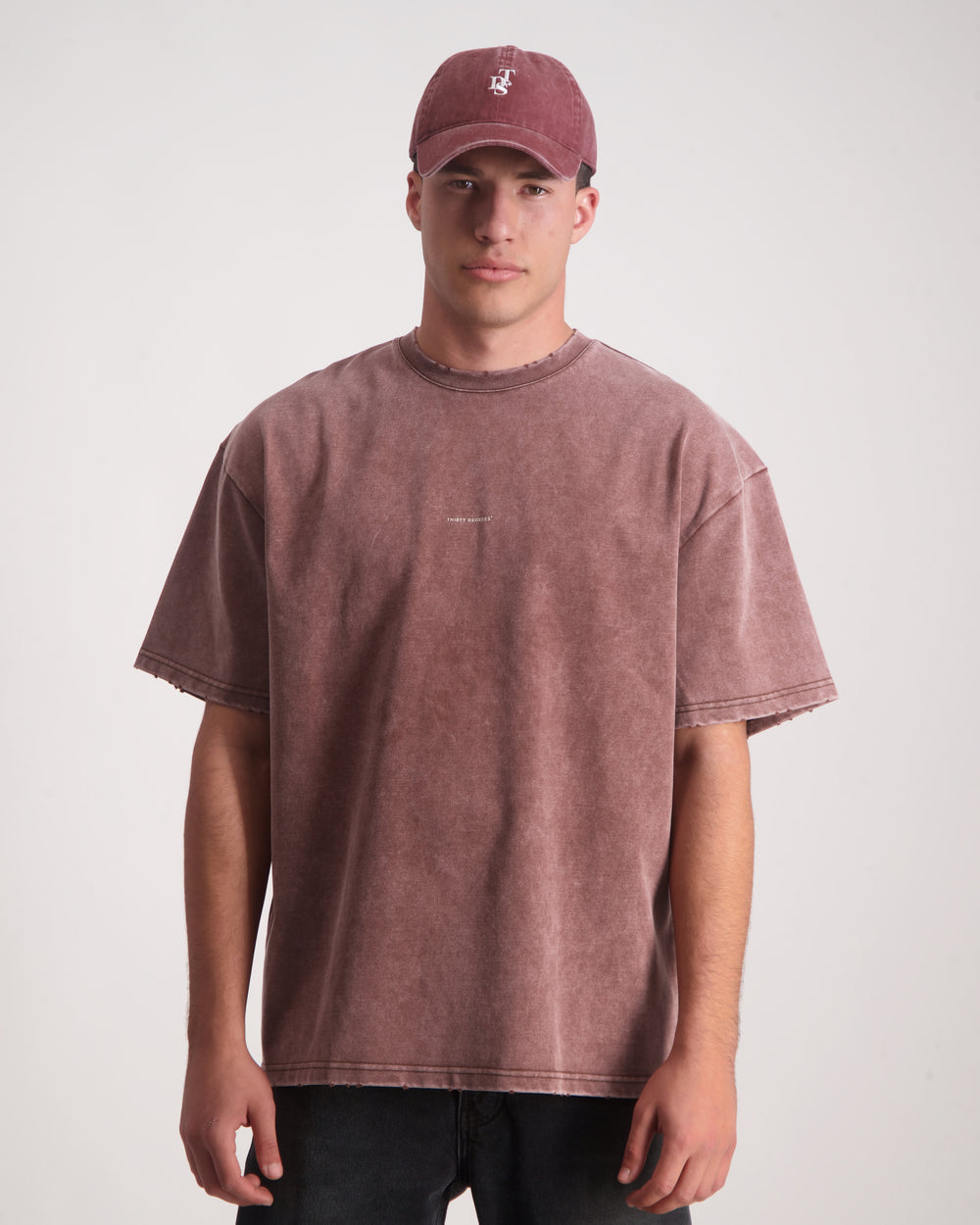 THIRTY DEGREES - 30FW26-6 טי אוברסייז Basketball 05 Tee New