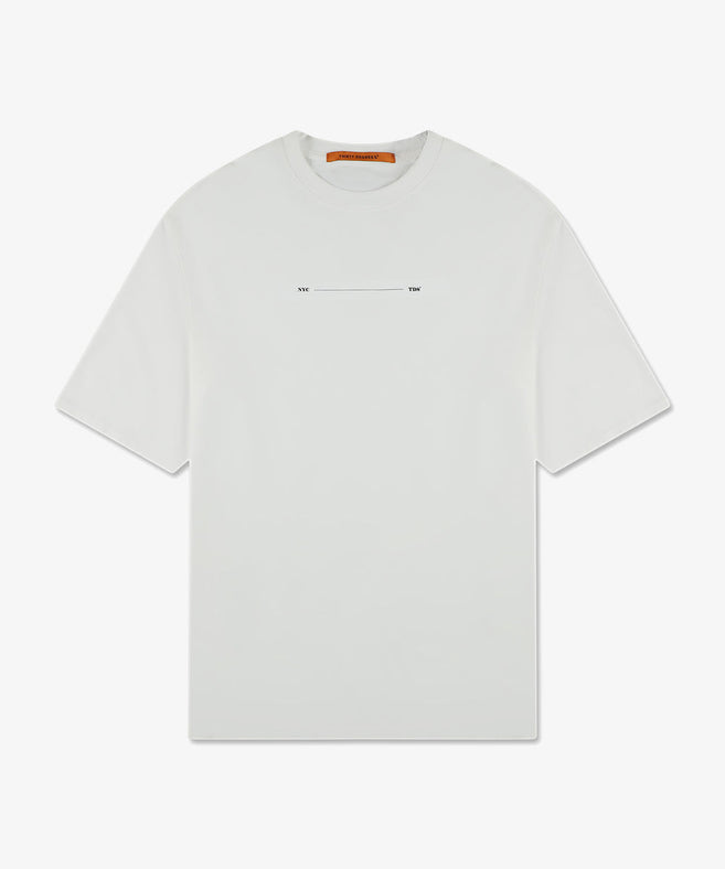 THIRTY DEGREES - 30FW26-15 טי אוברסייז NY Empire Tee New
