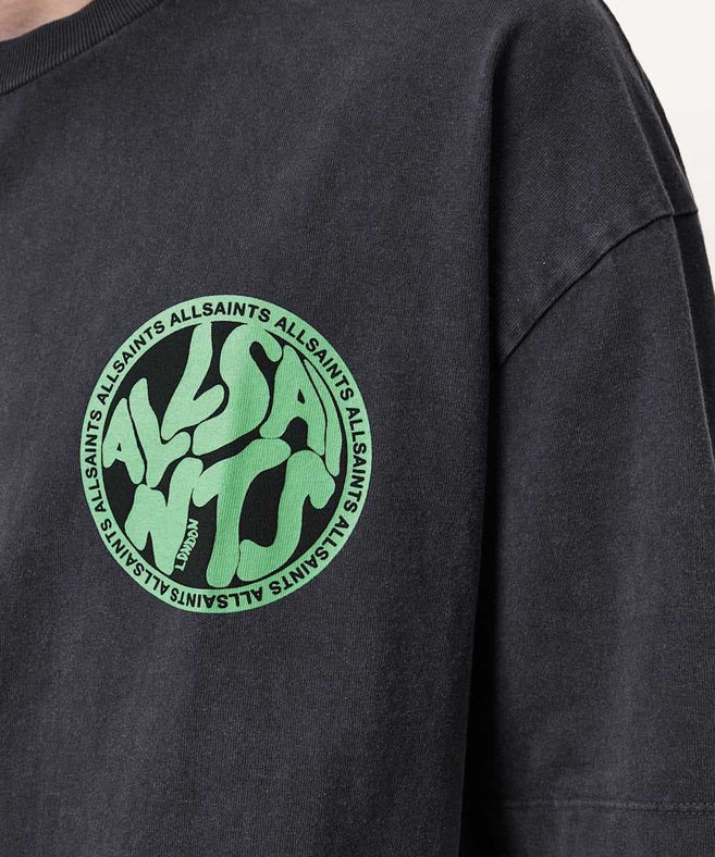 אולסיינטס - אוברסייז שרוול קצר M041PC Washed Black