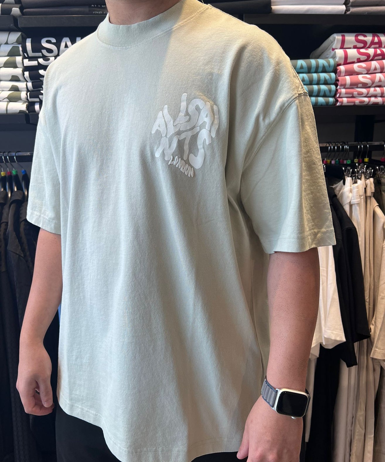 אולסיינטס - אוברסייז שרוול קצר ORLANDO Jackson Blue M066PC