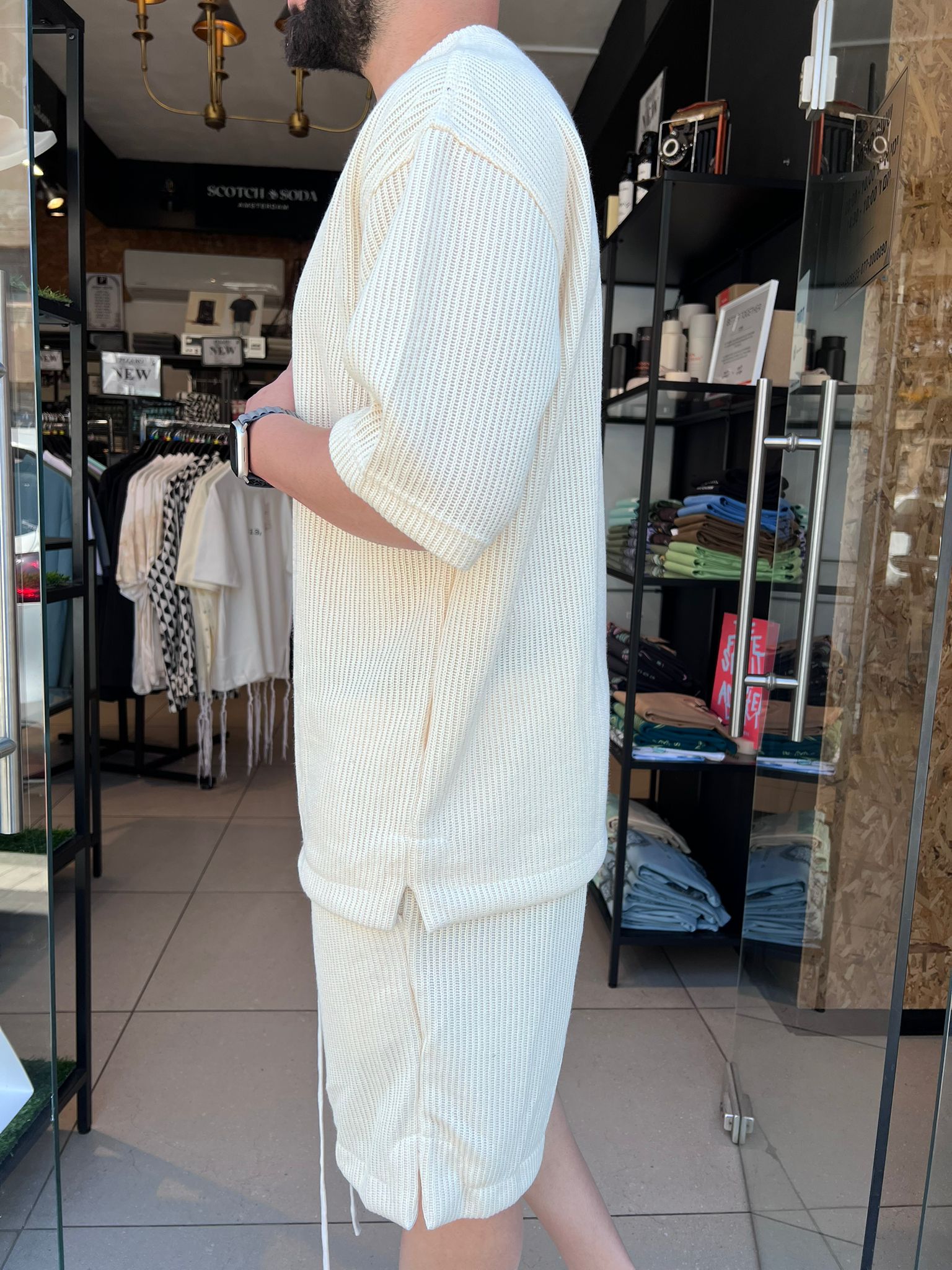 פיל רוג' - סט קצר TOKYO 02 שמנת